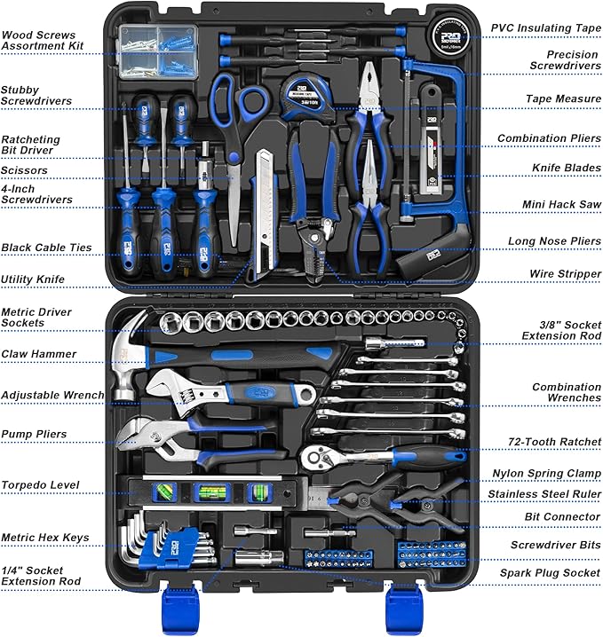Prostormer Max™ 259-Piece All-in-One Tool Kit