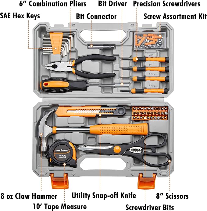 HandyMate Pro™ 39-Piece Household Tool Kit