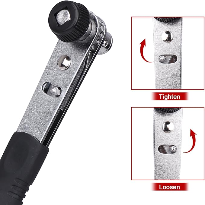HobbyPark Pro™ 21-Piece Mini Ratchet Wrench Hex Bit Set